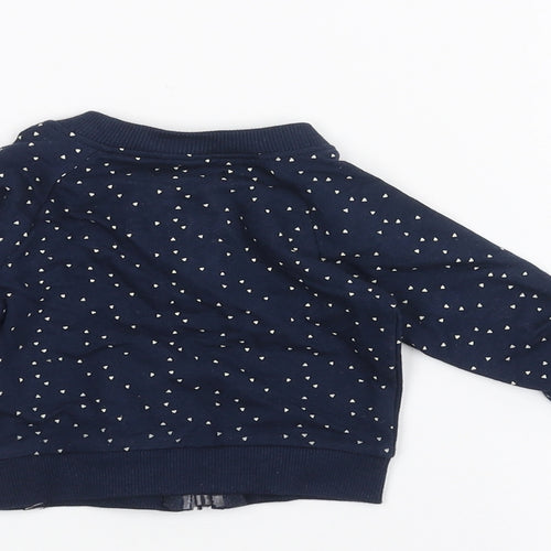 Dirkje Baby Blue   Full Zip Jumper Size 0-3 Months