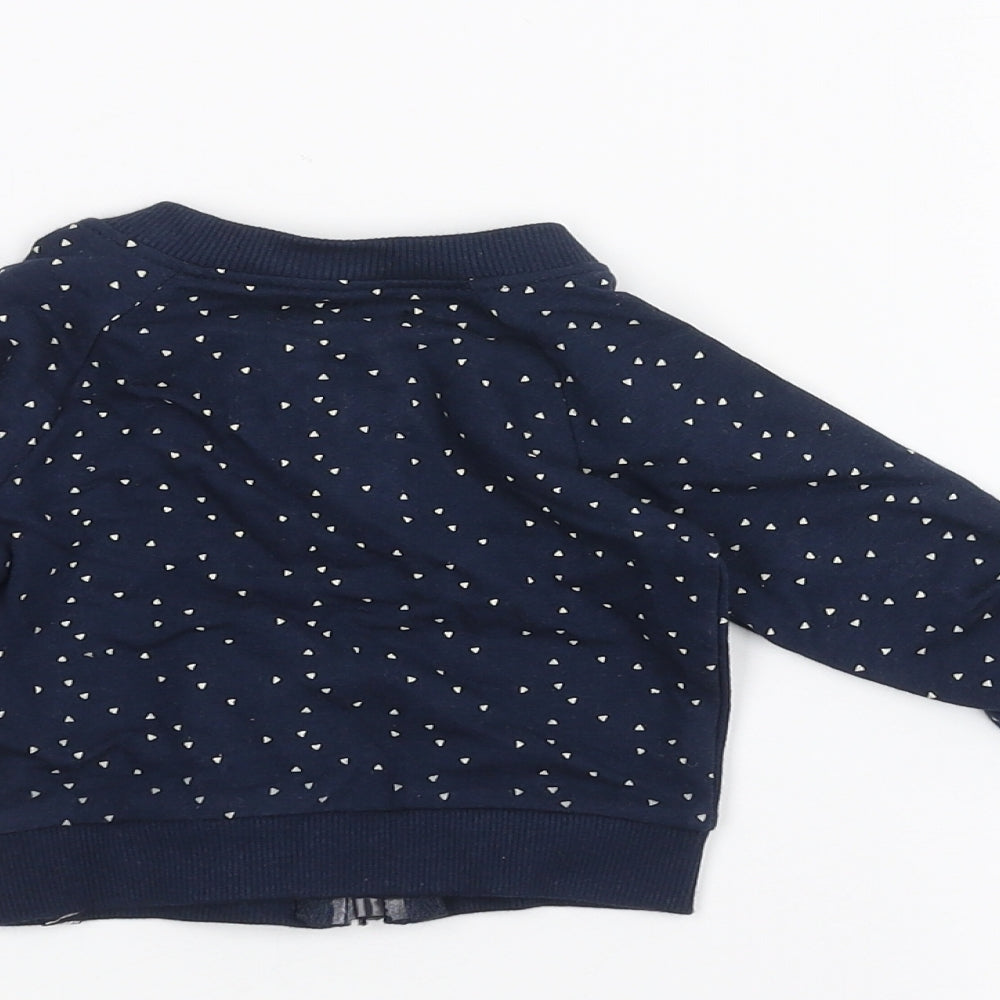 Dirkje Baby Blue   Full Zip Jumper Size 0-3 Months
