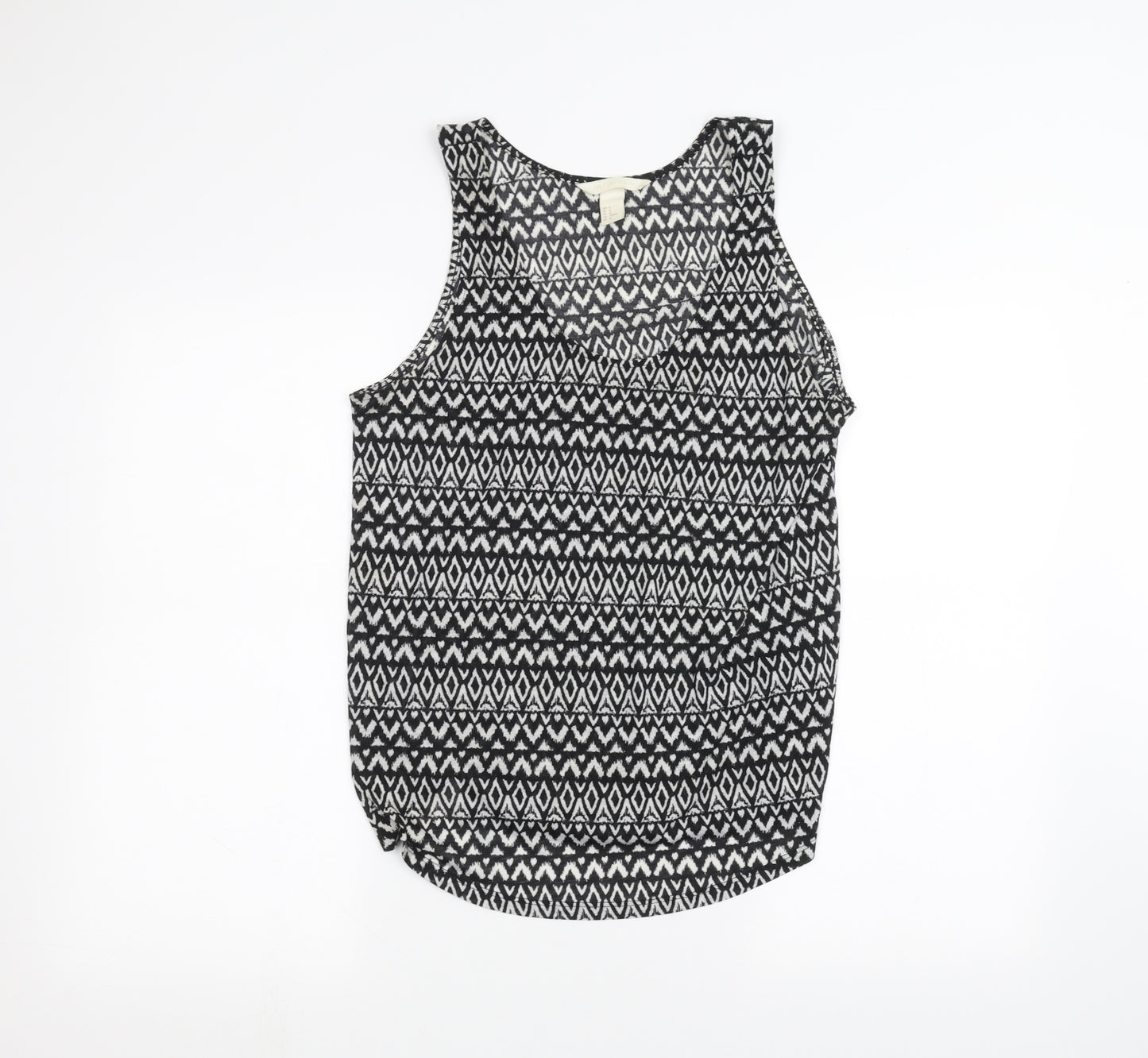 H&M Womens Black   Basic Tank Size M