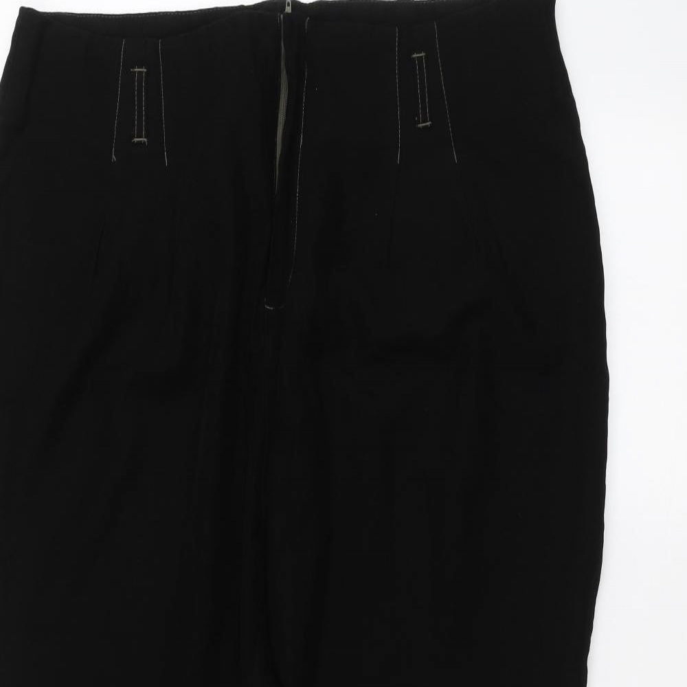 Wallis Womens Black   Trousers  Size 18 L26 in
