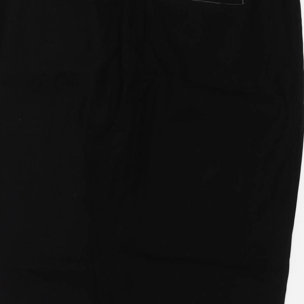 Wallis Womens Black   Trousers  Size 18 L26 in