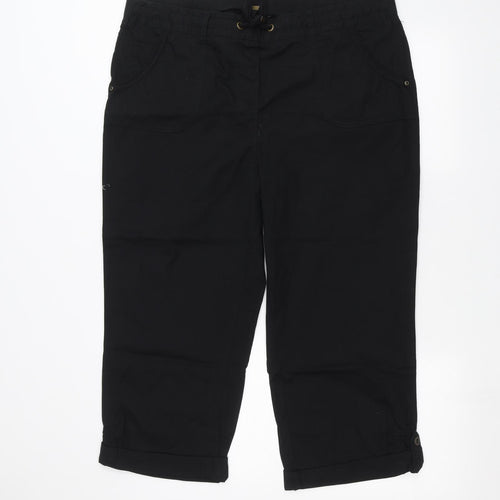 George Womens Black   Trousers  Size 18 L21 in