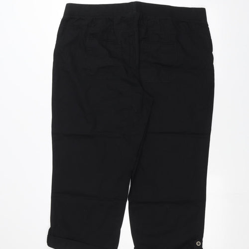George Womens Black   Trousers  Size 18 L21 in