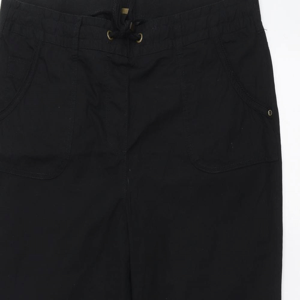 George Womens Black   Trousers  Size 18 L21 in