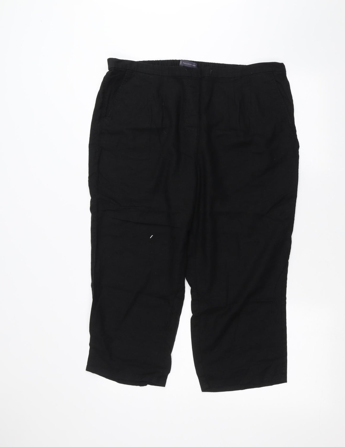 Marks and Spencer Womens Black   Bermuda Shorts Size 18