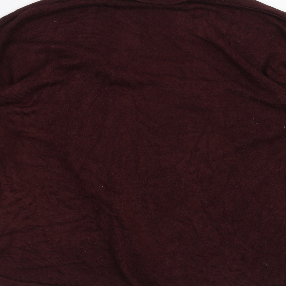 Dorothy Perkins Womens Red   Cardigan Jumper Size 18