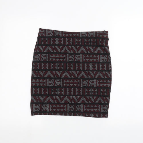 New Look Womens Red   Mini Skirt Size 12