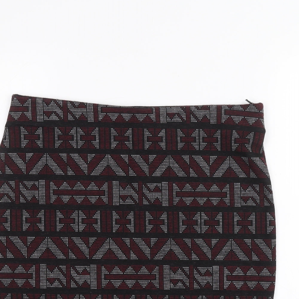 New Look Womens Red   Mini Skirt Size 12