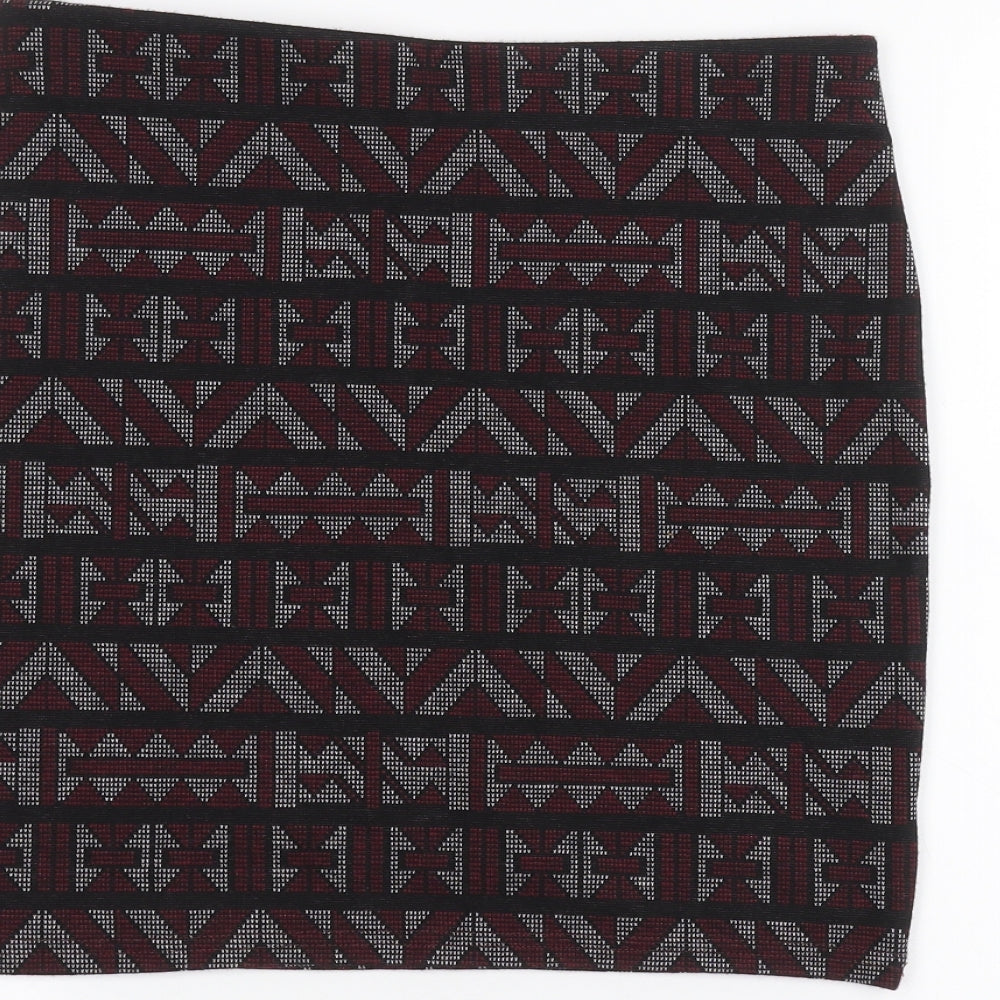 New Look Womens Red   Mini Skirt Size 12