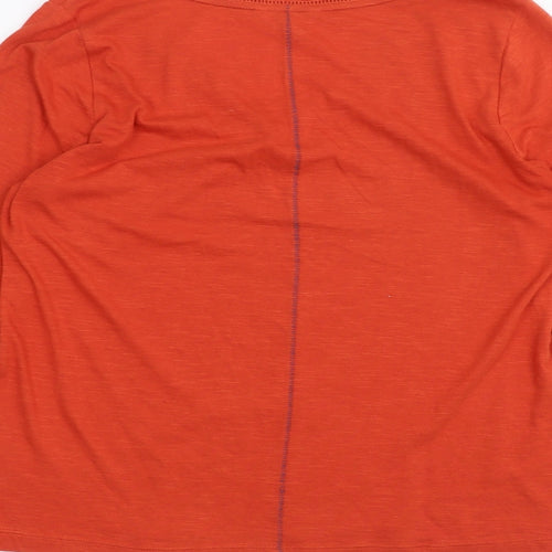 White Stuff Womens Orange   Basic T-Shirt Size 14