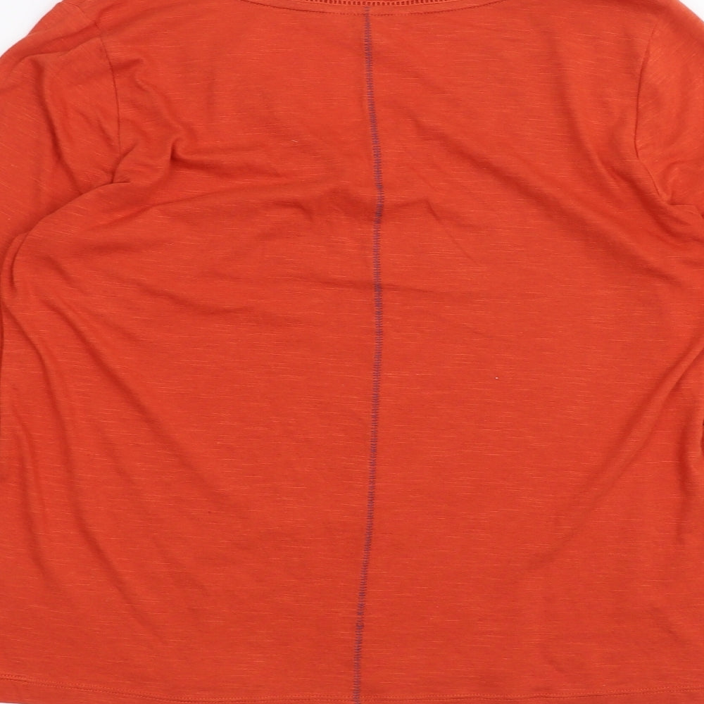 White Stuff Womens Orange   Basic T-Shirt Size 14