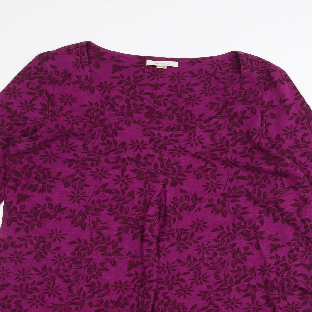 White Stuff Womens Purple   A-Line  Size 12