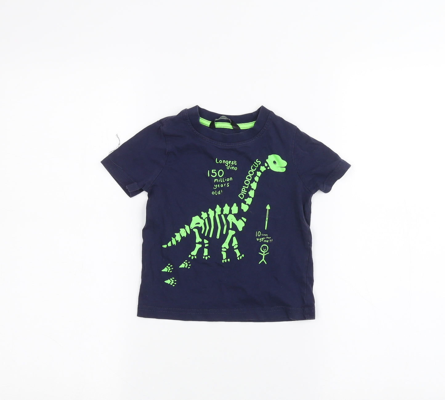 George Baby Blue   Basic T-Shirt Size 12-18 Months