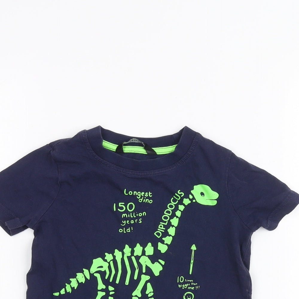 George Baby Blue   Basic T-Shirt Size 12-18 Months