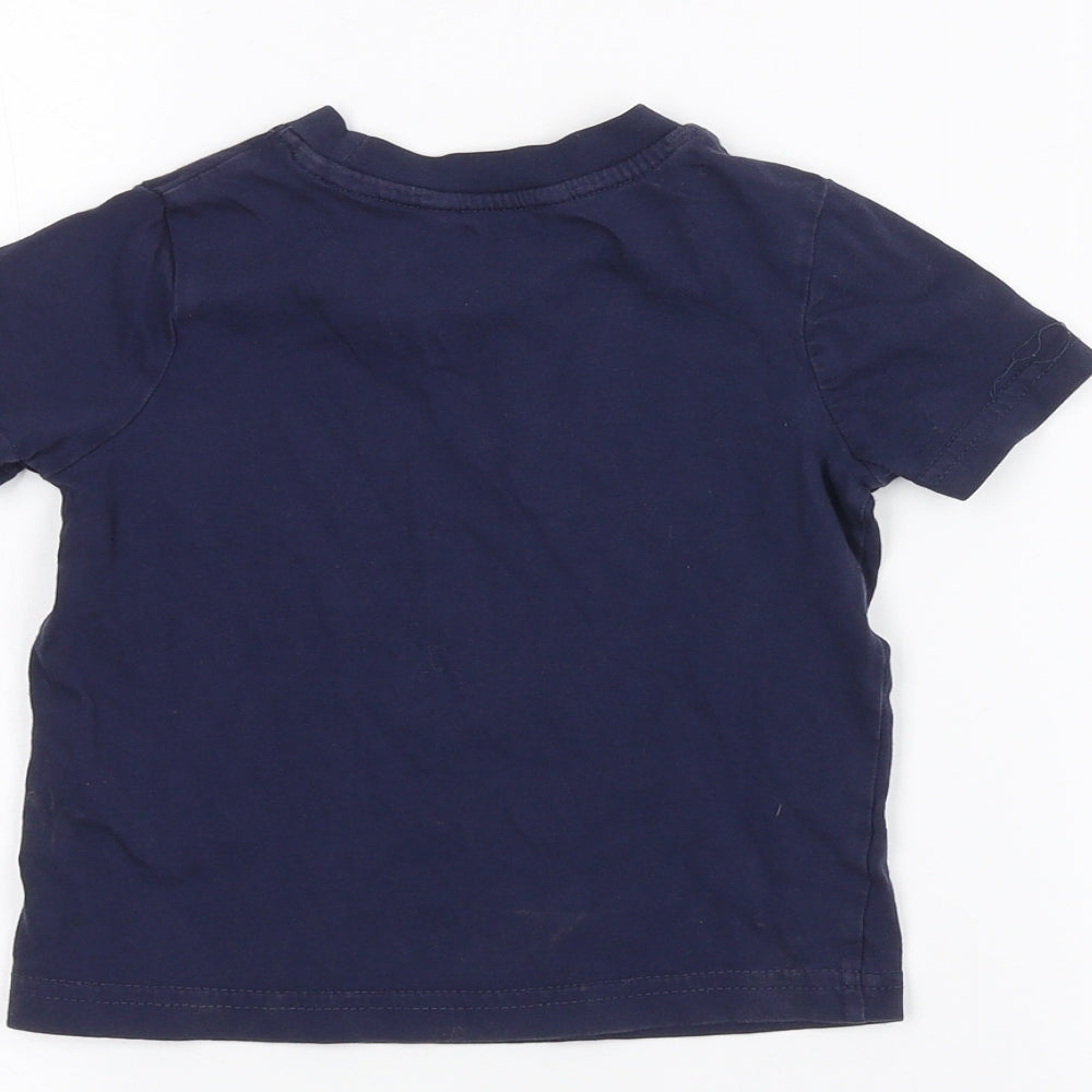 George Baby Blue   Basic T-Shirt Size 12-18 Months