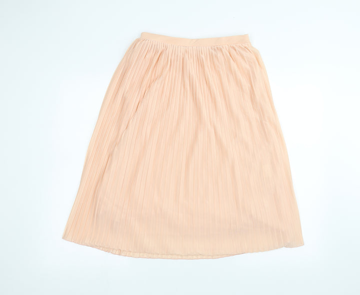 Damart Womens Pink A-Line Skirt Size 10