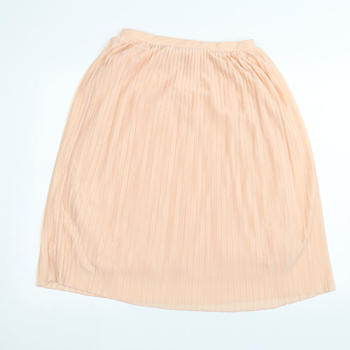 Damart Womens Pink   A-Line Skirt Size 10