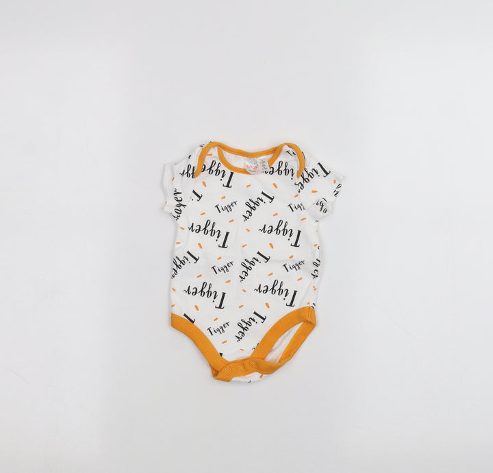 dinsey Baby White   Babygrow One-Piece Size 0-3 Months