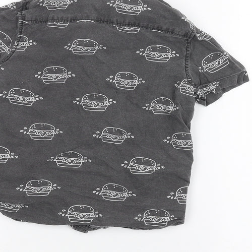 NEXT Boys Black   Basic Button-Up Size 6 Years