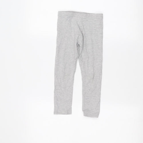 Marks and Spencer Girls Grey   Jogger Trousers Size 4-5 Years