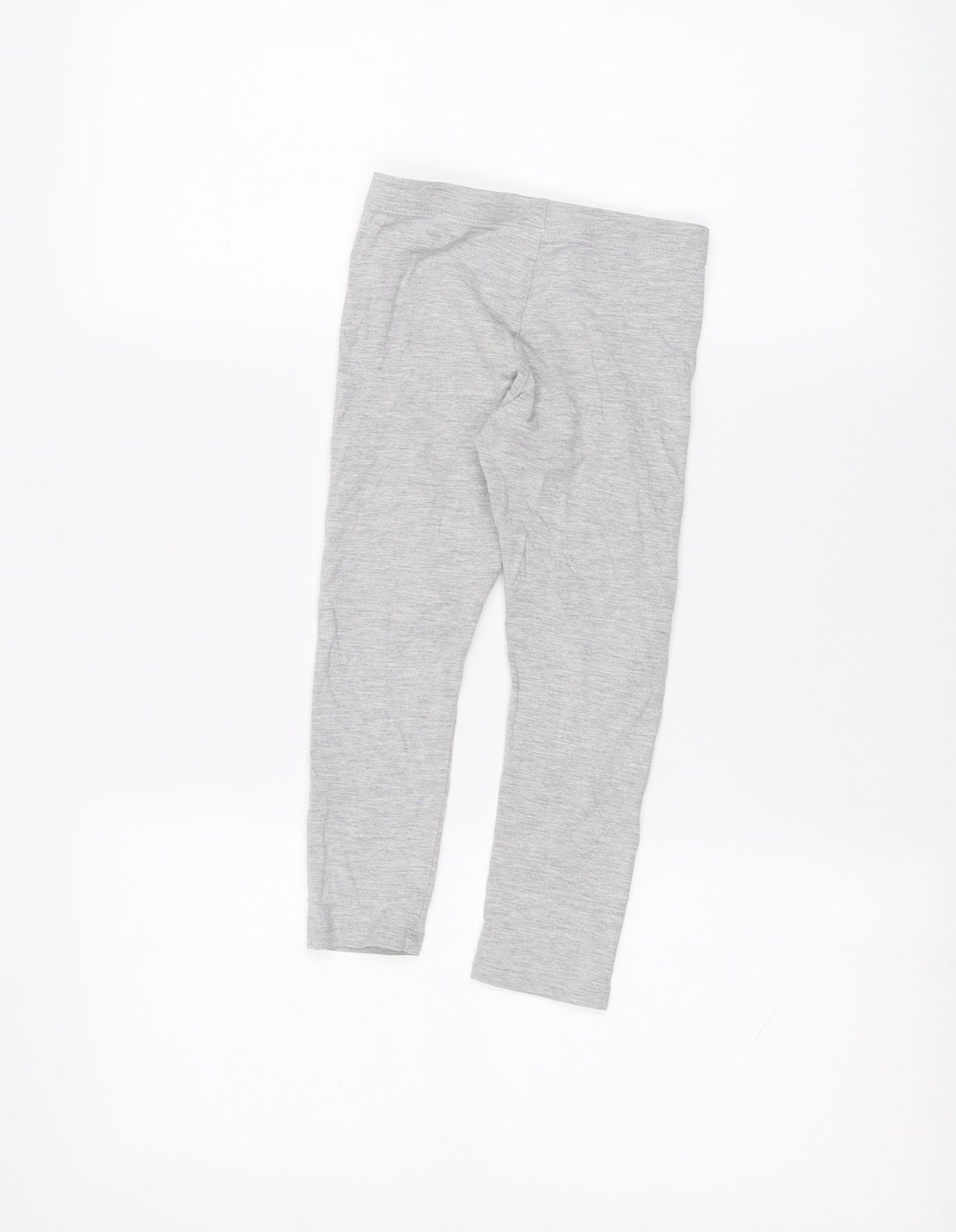 Marks and Spencer Girls Grey   Jogger Trousers Size 4-5 Years