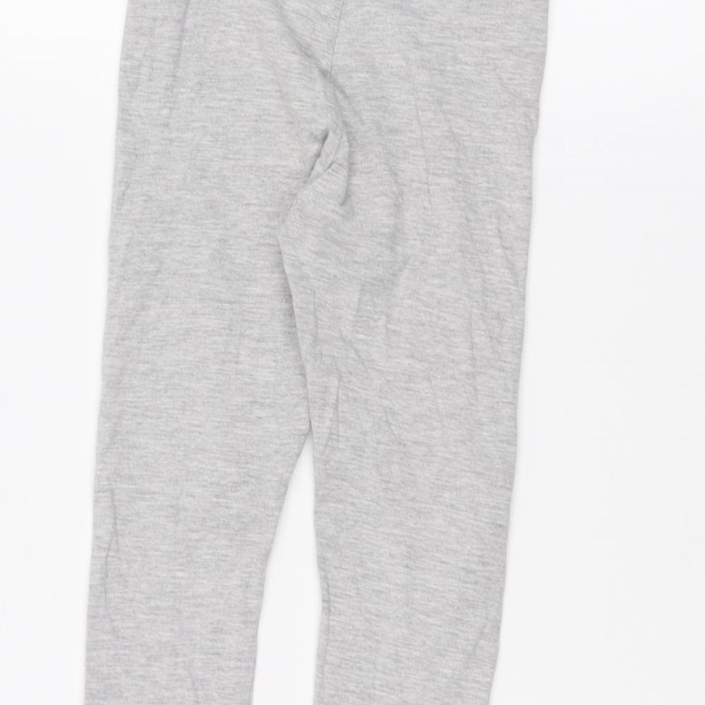 Marks and Spencer Girls Grey   Jogger Trousers Size 4-5 Years