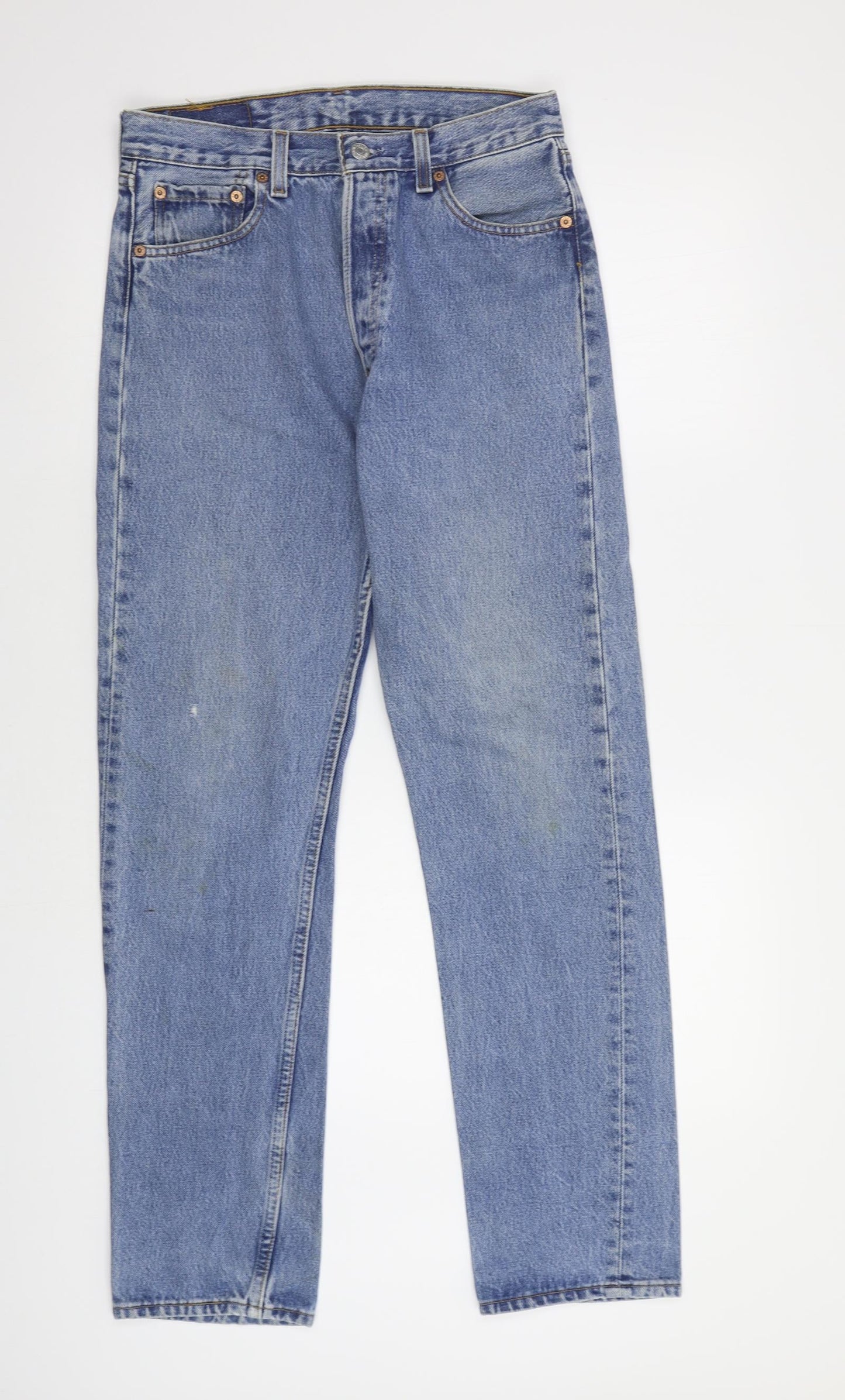 Levi's Mens Blue   Straight Jeans Size 30 L32 in