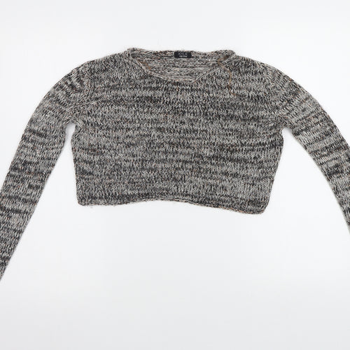 M&Co Girls Grey   Pullover Jumper Size 13 Years