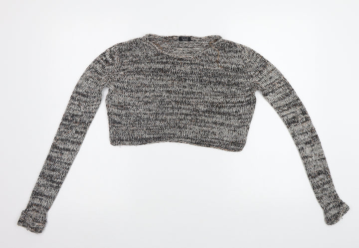 M&Co Girls Grey   Pullover Jumper Size 13 Years