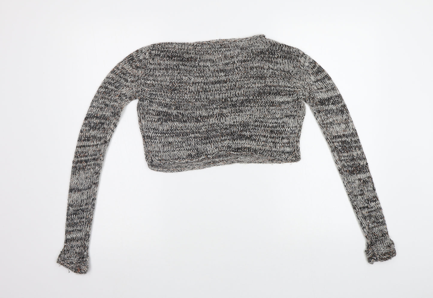 M&Co Girls Grey   Pullover Jumper Size 13 Years