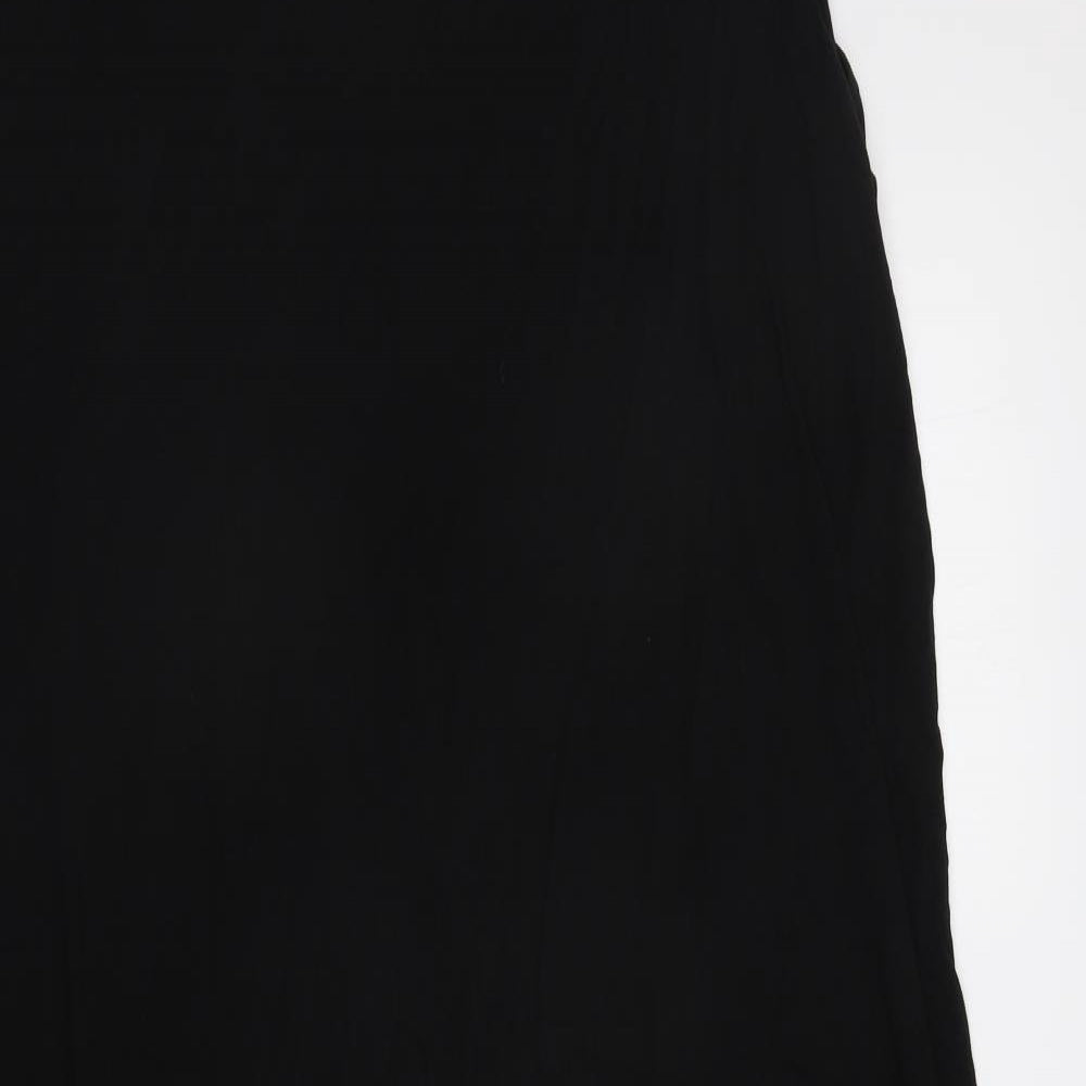 Anya Madsen Womens Black   A-Line  Size 28  - Embelished Neckline