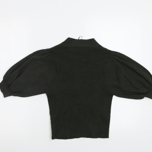 Zara Womens Green   Cardigan Jumper Size S