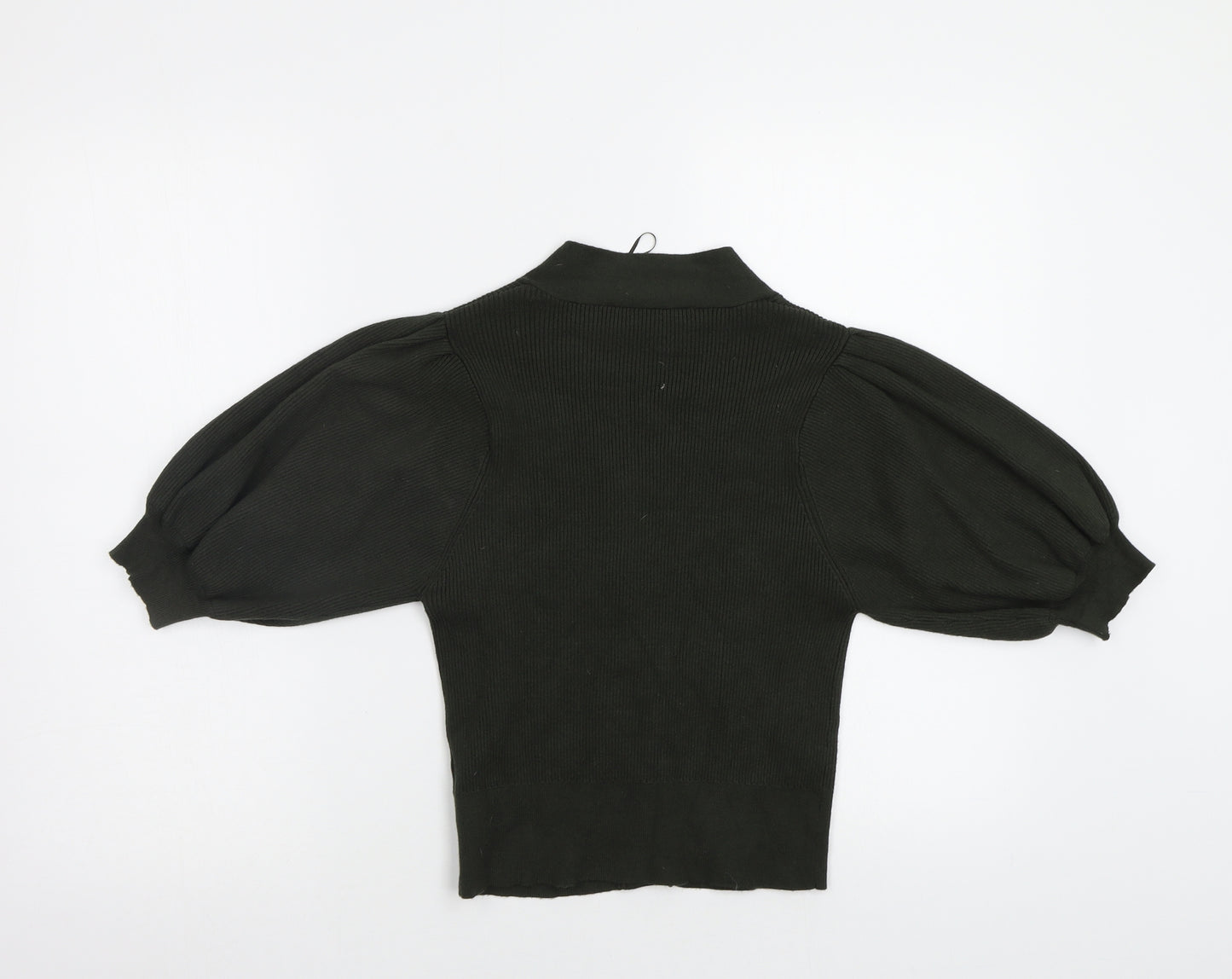 Zara Womens Green   Cardigan Jumper Size S