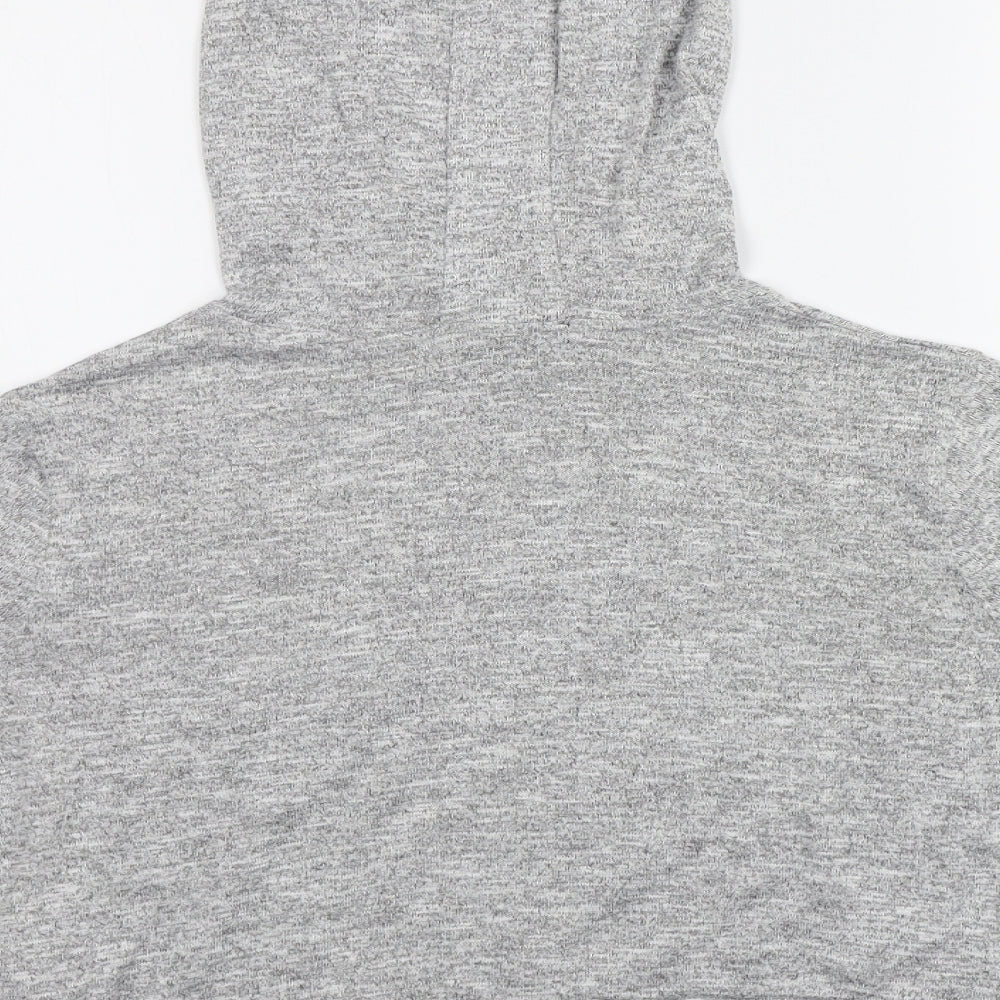 New Look Girls Grey   Pullover Hoodie Size 12 Years