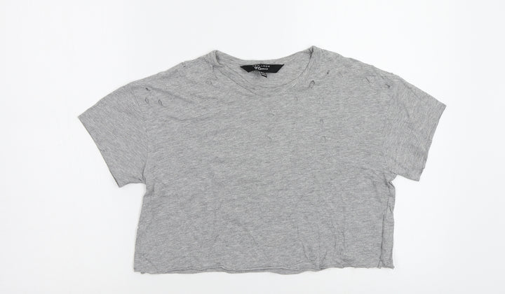 New Look Girls Grey   Basic T-Shirt Size 10-11 Years