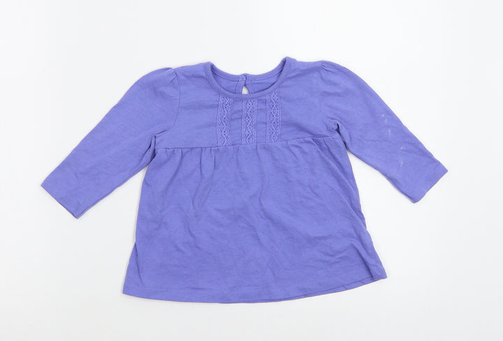 George Baby Purple A-Line Size 6-9 Months