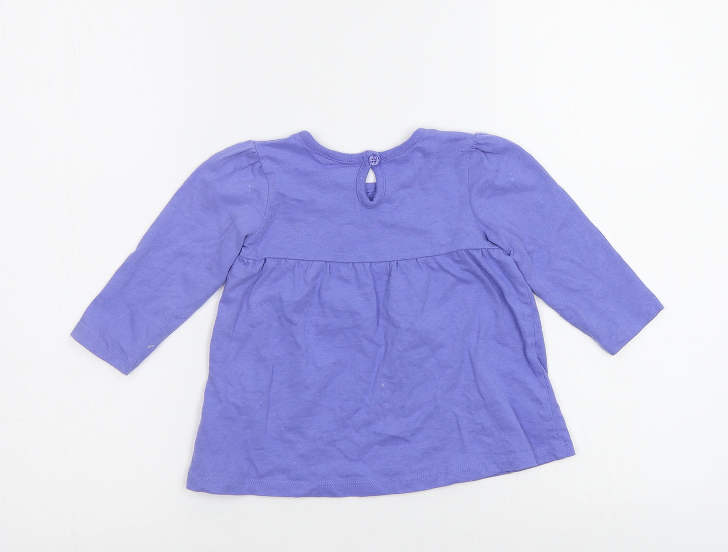 George Baby Purple   A-Line  Size 6-9 Months