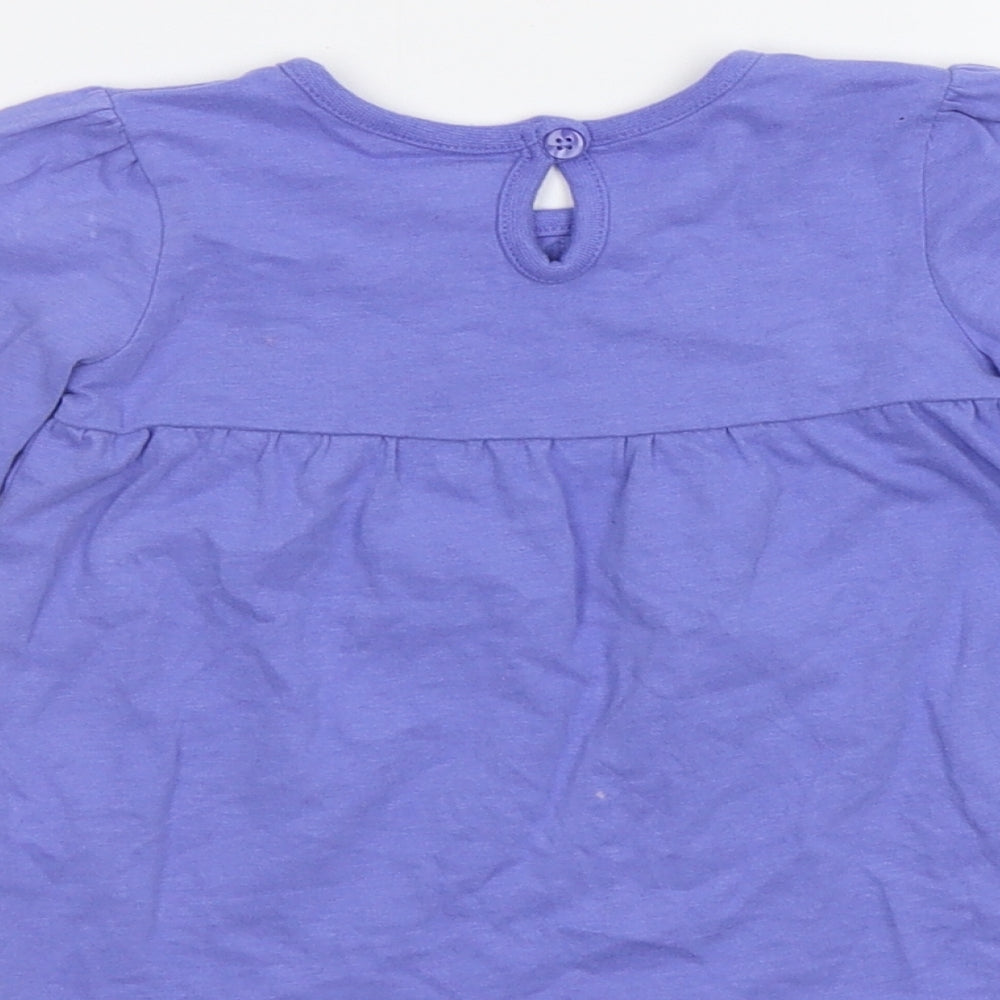 George Baby Purple   A-Line  Size 6-9 Months