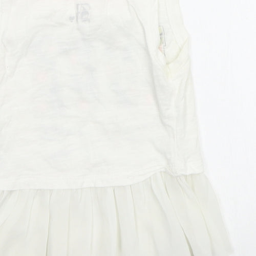 Baby K Baby White   Basic Tank Size 12-18 Months