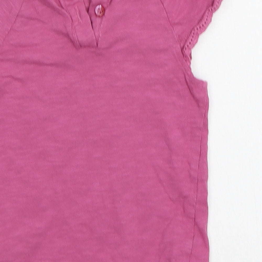 F&F Baby Pink   Basic T-Shirt Size 12-18 Months  - Heart
