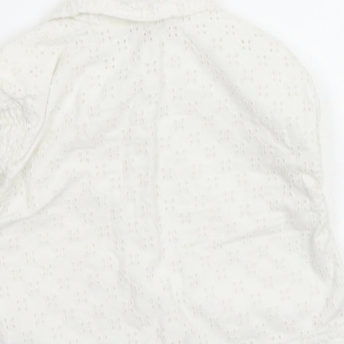 Next Baby White   Basic Button-Up Size 12-18 Months