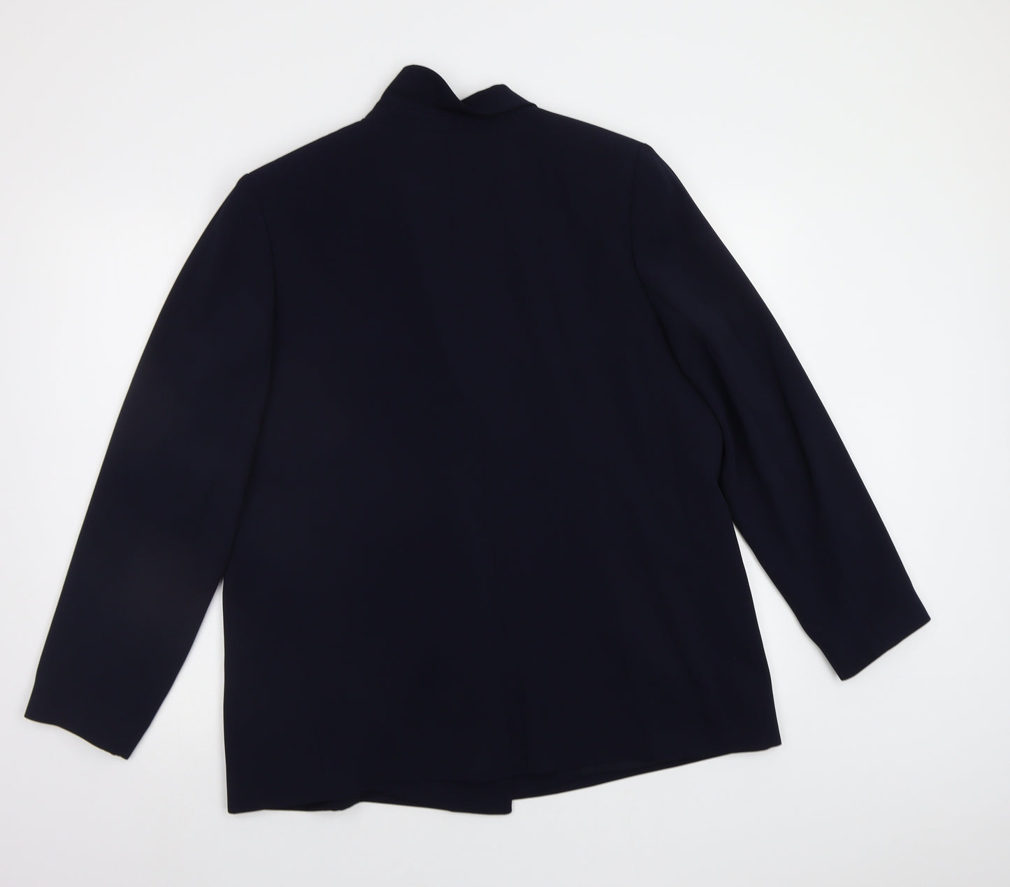 M&S Womens Blue   Jacket Blazer Size 16