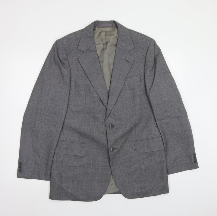M&S Mens Grey   Jacket Blazer Size 40