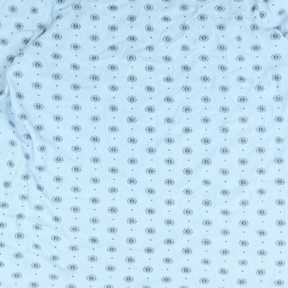 Marks and spencers Womens Blue Floral   Nightshirt Size 20
