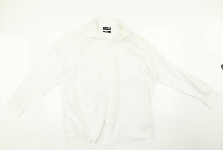 Debenhams Mens White    Dress Shirt