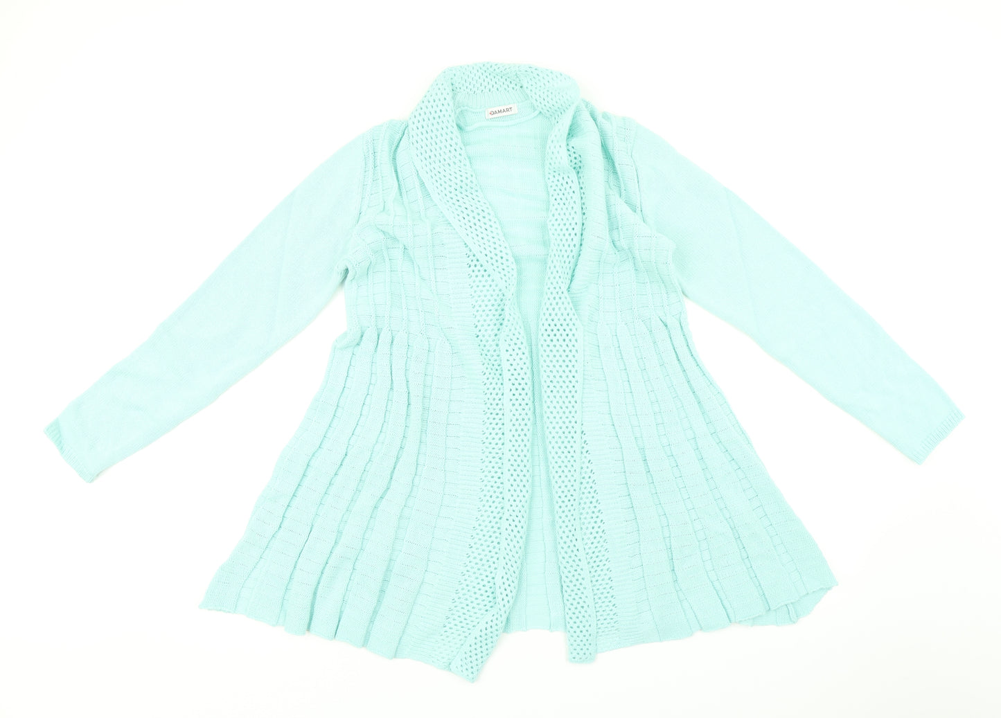 Damart Womens Blue   Cardigan Jumper Size 12