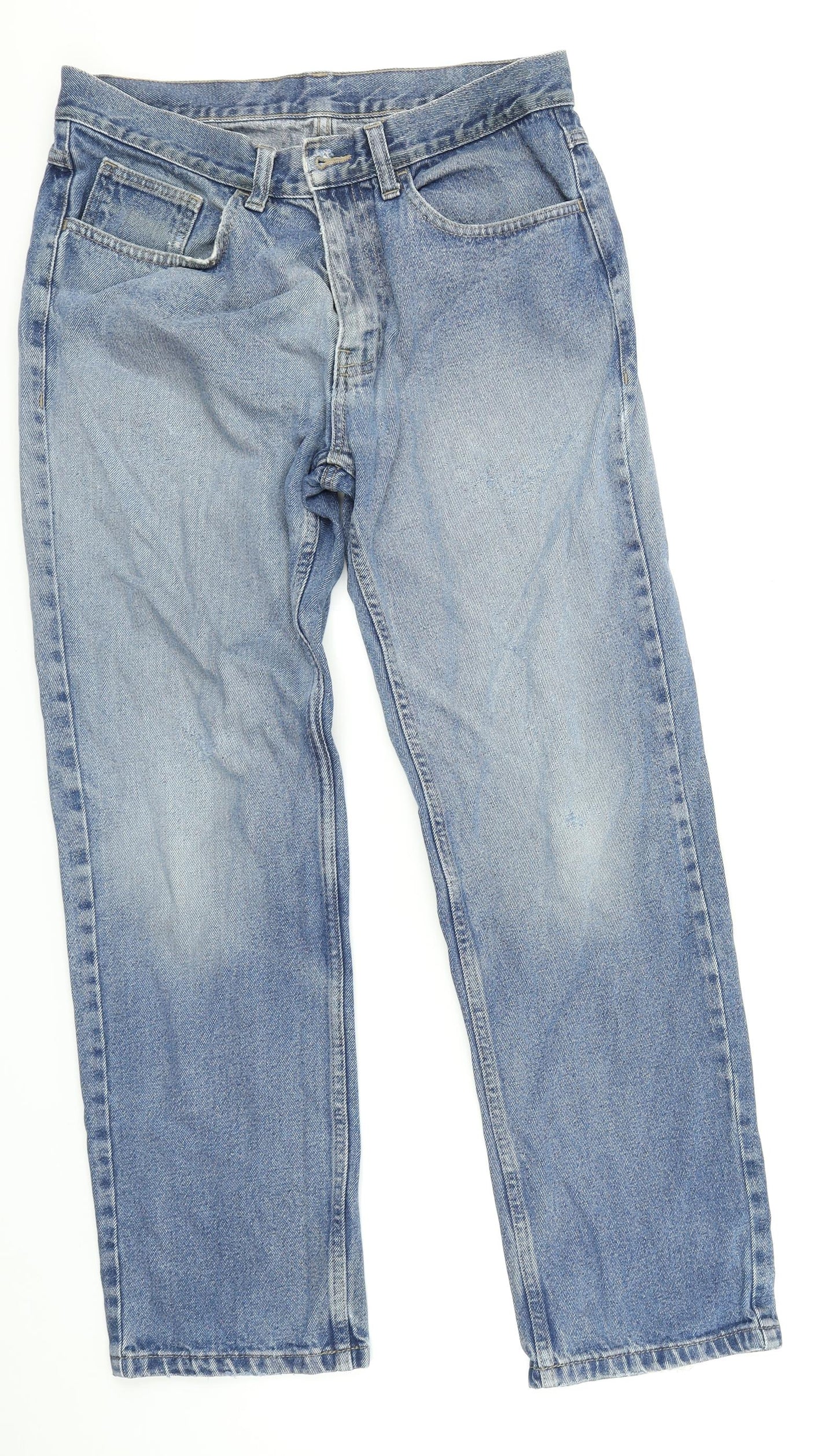 Preworn Womens Blue   Boyfriend Jeans  L29 in