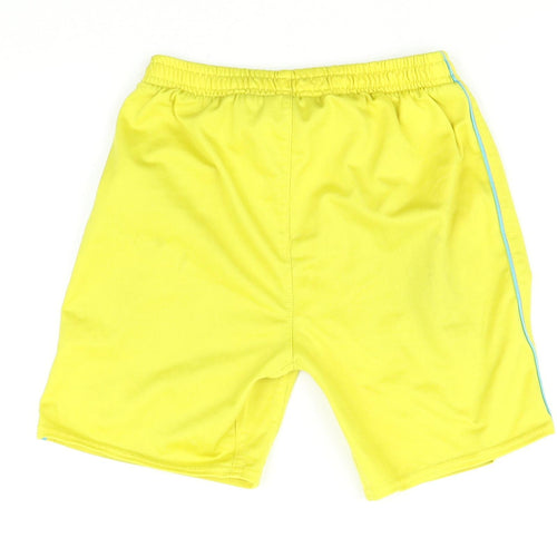 Umbro Boys Yellow   Sweat Shorts Size 9 Years - football shorts