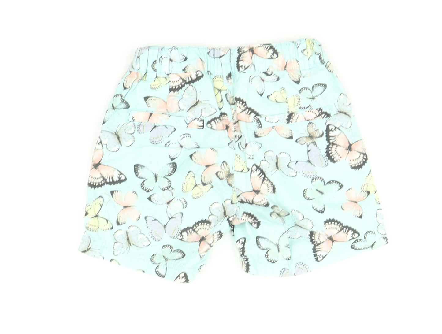 H&M Girls Multicoloured   Chino Shorts Size 3-4 Years - Butterfly print
