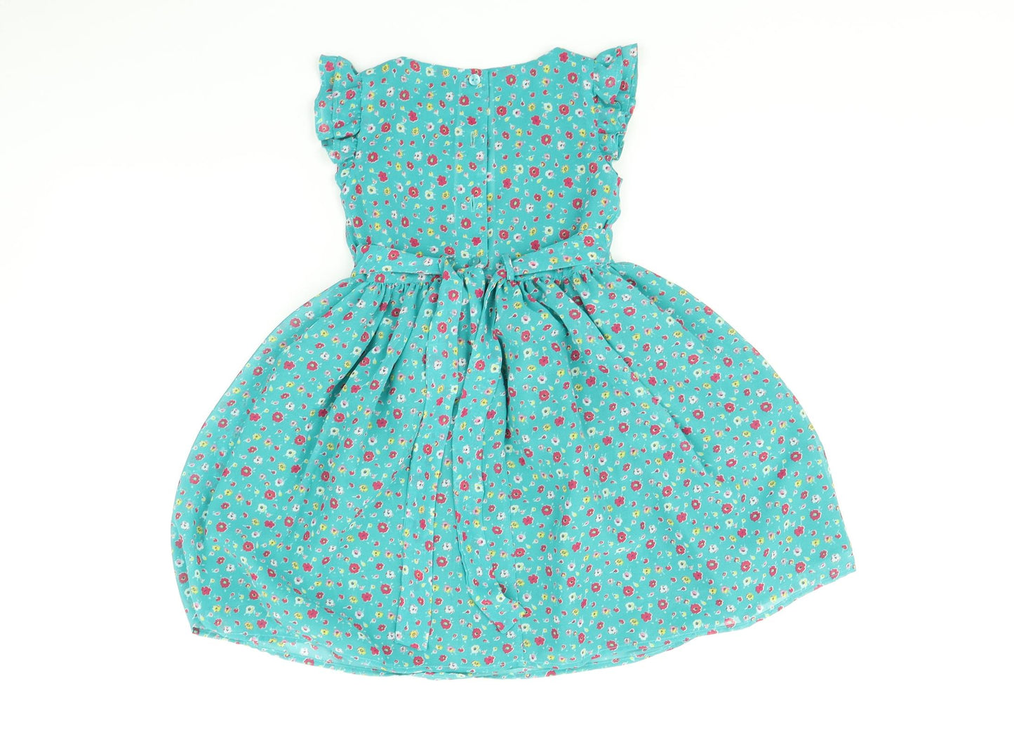 TU Girls Multicoloured Floral  Fit & Flare  Size 5 Years